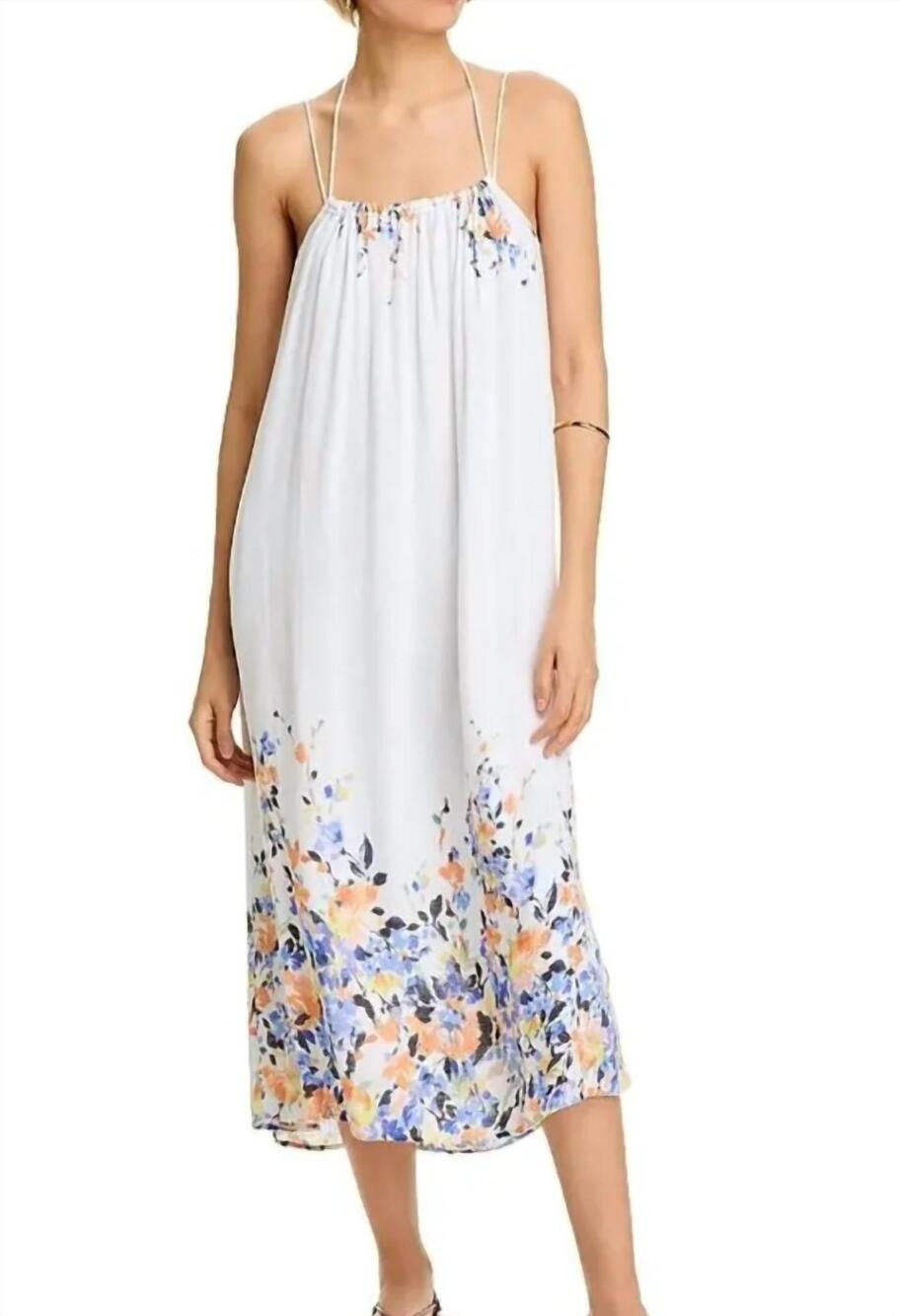 NEW BELLA DAHL flowy cami midi dress in white